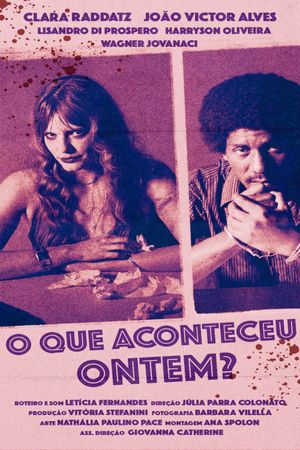 What happened yesterday?'s poster