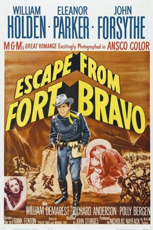 Escape from Fort Bravo's poster