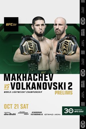 UFC 294's poster