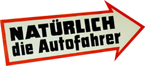 Natürlich die Autofahrer's poster