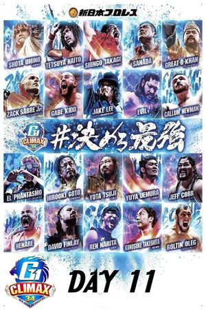 NJPW G1 Climax 34: Day 11's poster