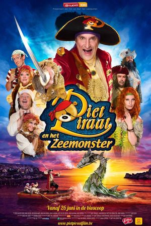 Piet Piraat en het zeemonster's poster