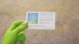 Monsters University's poster