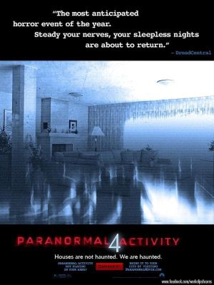 Paranormal Activity 4's poster