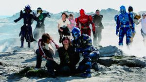 Super Kamen Rider Den-O & Decade Neo Generations: The Onigashima Battleship's poster