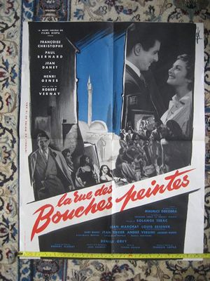 La rue des bouches peintes's poster