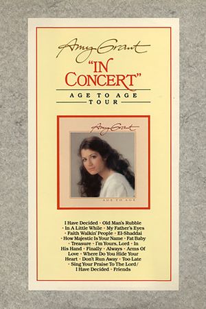 In Concert: Age To Age Tour's poster