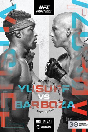 UFC Fight Night 230: Yusuff vs. Barboza's poster