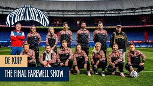 The Streamers live vanuit De Kuip in Rotterdam's poster