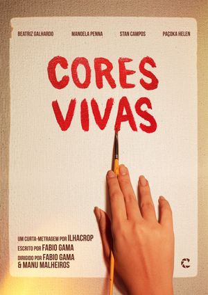 Cores Vivas's poster