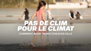 Pas de clim pour le climat - Comment avoir moins chaud en ville's poster