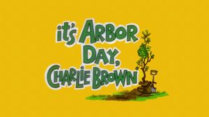 It's Arbor Day, Charlie Brown's poster