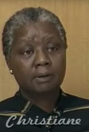Portrait of Christiane Diop's poster