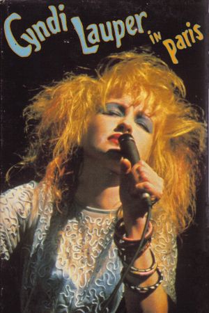 Cyndi Lauper -  Live in Paris's poster