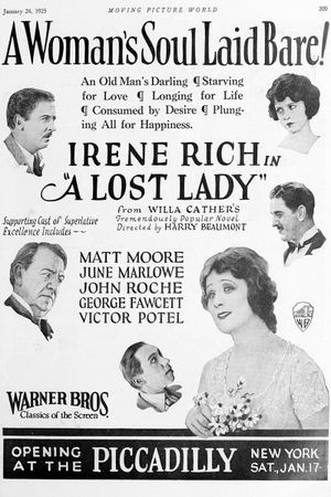 A Lost Lady's poster
