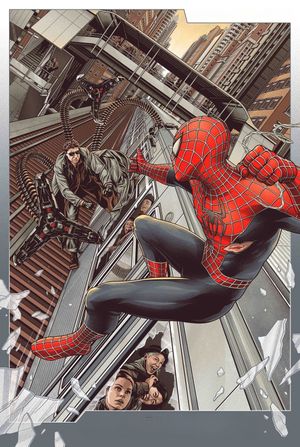 Spider-Man 2's poster