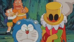 Doraemon: Nobita's Three Visionary Swordsmen's poster
