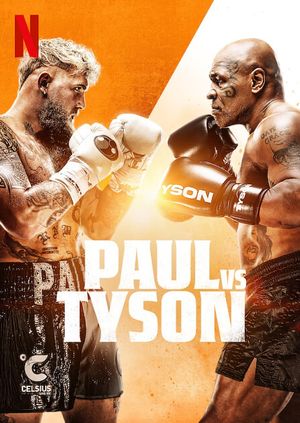 Jake Paul vs. Mike Tyson's poster