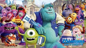 Monsters University's poster