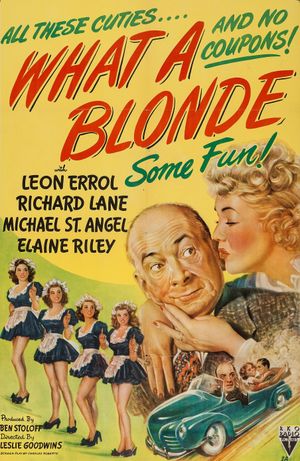 What a Blonde's poster