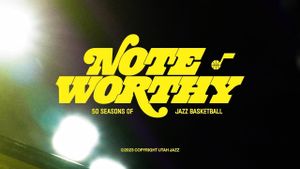 Note Worthy: 50 Seasons of Jazz Basketball's poster