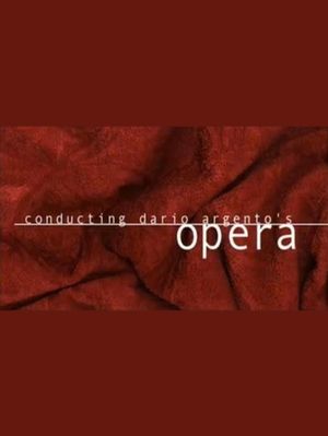 Conducting Dario Argento's 'Opera''s poster