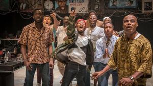 National Theatre Live: Barber Shop Chronicles's poster