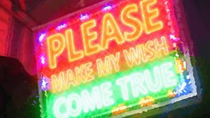 Please Make My Wish Come True's poster