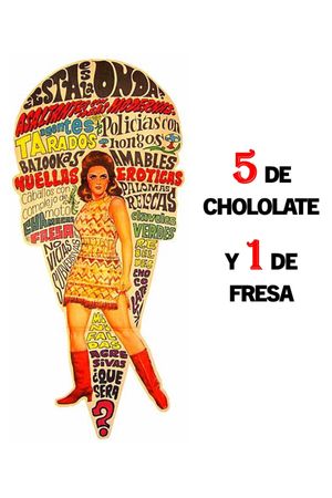 5 de chocolate y 1 de fresa's poster