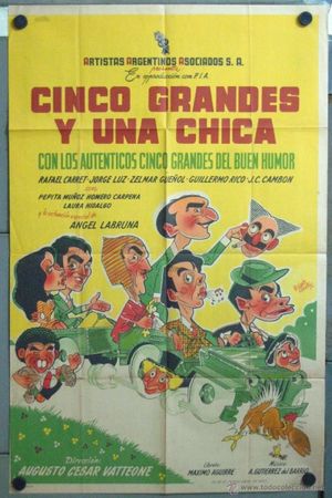 Cinco grandes y una chica's poster