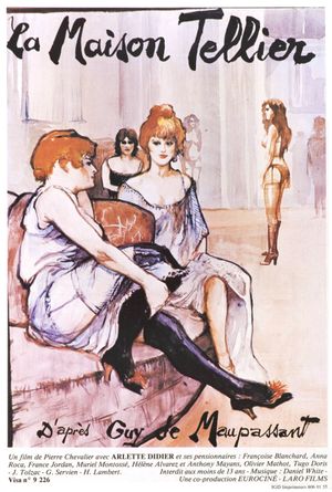 La maison Tellier's poster