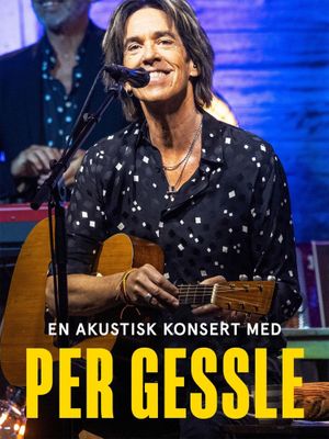 En akustisk konsert med Per Gessle's poster