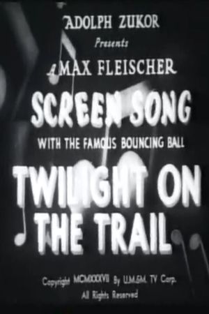 Twilight on the Trail's poster