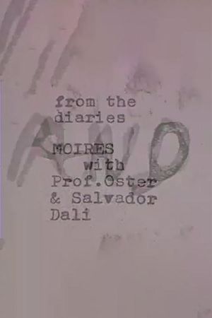 Moires with Prof. Oster and Salvador Dalí's poster