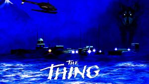The Thing's poster