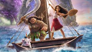 Moana 2's poster