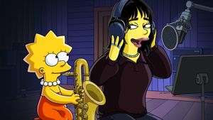 The Simpsons: When Billie Met Lisa's poster
