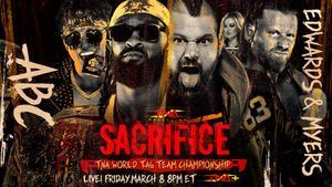 TNA Sacrifice 2024's poster