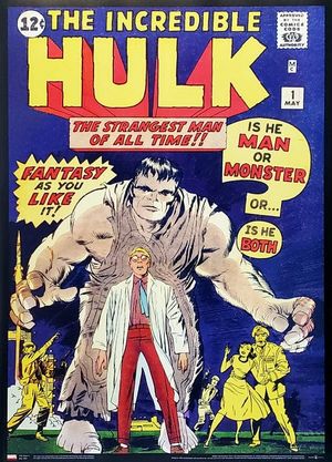 The Incredible Hulk's poster