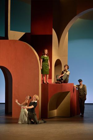 L'heure espagnole & Pulcinella's poster