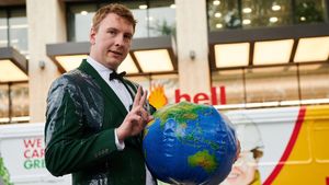 Joe Lycett vs the Oil Giant's poster