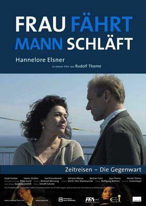 Woman Driving, Man Sleeping's poster