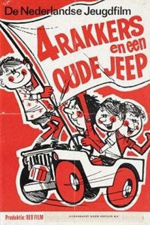 Vier Rakkers en een oude jeep's poster