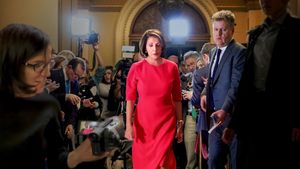 Pelosi in the House's poster
