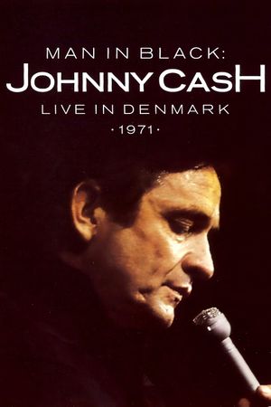 Johnny Cash in Copenhagen's poster