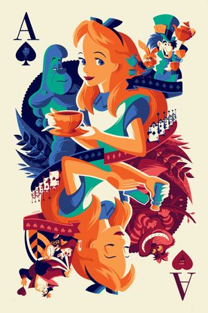 Alice in Wonderland's poster