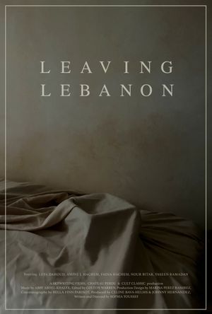 LEAVING LEBANON's poster