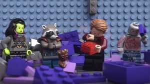 LEGO Marvel Super Heroes: Guardians of the Galaxy - The Thanos Threat's poster