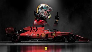 Vettel, le pionnier's poster