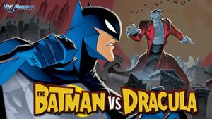 The Batman vs. Dracula's poster